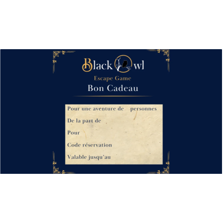 Bon cadeau 2 personnes à imprimer Bon cadeau 2 personnes à imprimer
