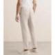 Pantalon élastiqué beige IZAC