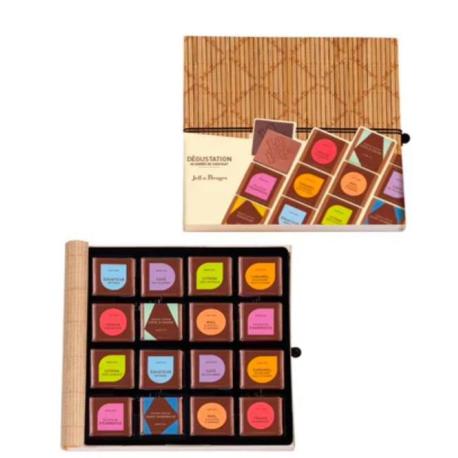 Boîte de 40 carrés assortis Collection Dégustation