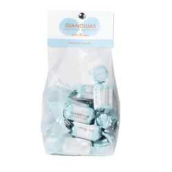 Sachet Giandujas aux 2 noisettes Chocolat lait 130g.