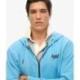 Sweat à capuche délavé zippé à logo Essential SUPERDRY