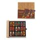 Boîte de 24 carrés assortis Collection Grands Crus