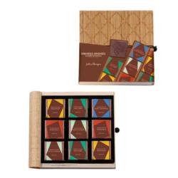 Boîte de 24 carrés assortis Collection Grands Crus