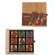 Boîte de 24 carrés assortis Collection Grands Crus