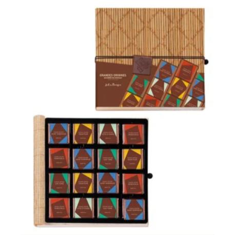 Boîte de 40 carrés assortis Collection Grands Crus Boîte de 40 carrés assortis Collection Grands Crus