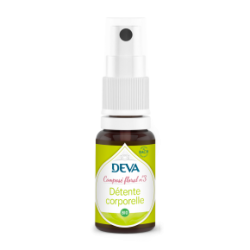 DEVA Composé floral N°3 - Détente corporelle - spray 15 ml