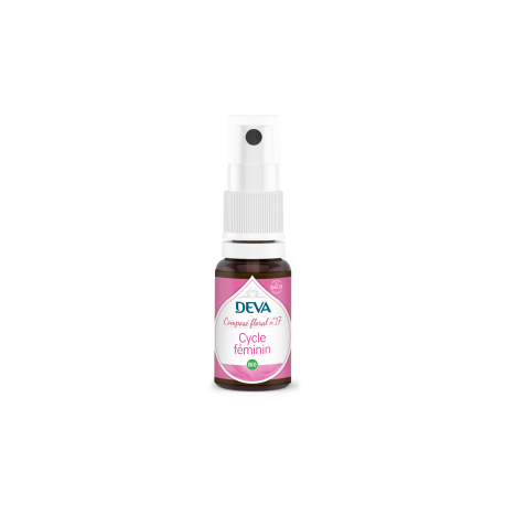 DEVA Composé floral N°17 - Cycle Féminin - spray 15 ml