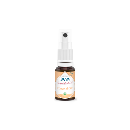 DEVA Composé floral N°16 - Consolations - spray 15 ml DEVA Composé floral N°16 - Consolations - spray 15 ml