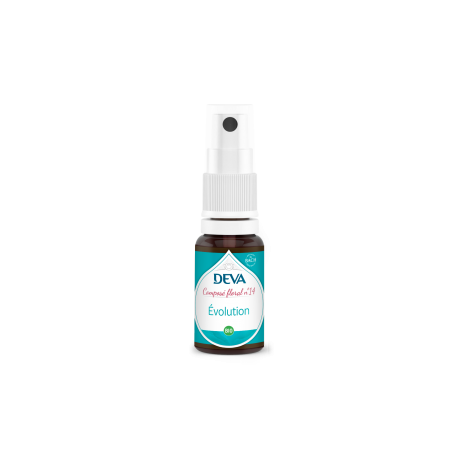 DEVA Composé floral N°14 - Evolution - spray 15 ml DEVA Composé floral N°14 - Evolution - spray 15 ml