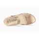 Sandales MEPHISTO Cuir Beige CLARA 2 boucles fantaisie avec scratch semelle amovible MOBIL’S