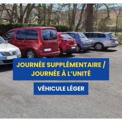 Journée supplémentaire ou journée à l'unité de stationnement VL