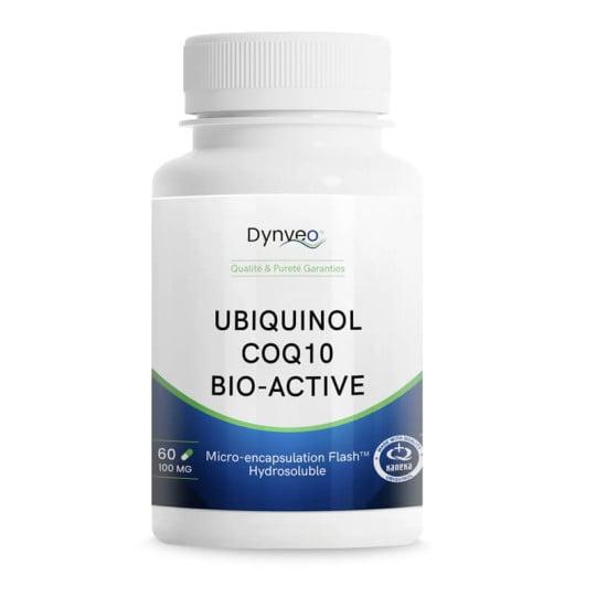 Complément Alimentaire DYNVEO Ubiquinol (CoQ10 Active) - Boîte De 60 Gélules, Antioxydant, Date De Péremption 11/2026