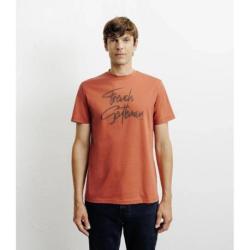 T-shirt imprimé rouge clair IZAC