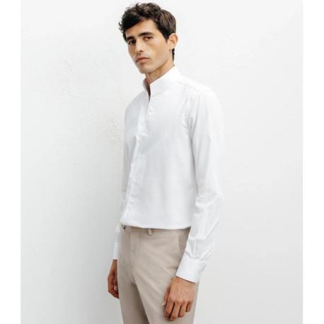 Chemise ville coton blanc