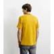 T-shirt col teddy jaune