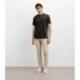 T-shirt col teddy kaki