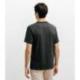 T-shirt col teddy kaki
