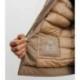 Blouson col chemise beige