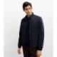 Blouson col chemise marine