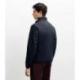 Blouson col chemise marine