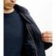 Blouson col chemise marine