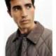 Blouson col chemise taupe IZAC