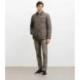 Blouson col chemise taupe IZAC