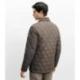 Blouson col chemise taupe IZAC
