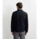 Blouson col chemise noir IZAC