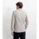 Polo col ouvert manches longues beige IZAC