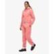 Jogging Superdry Femme rose  coupe détendue