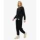 Jogging Superdry Femme noir,  coupe détendue