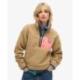 Pull polaire sherpa moutonnée