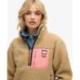 Pull polaire sherpa moutonnée