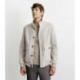 Blouson col officier IZAC