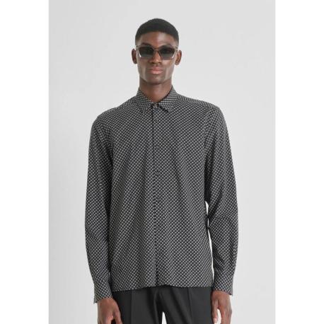 Chemise imprimé losange Antony Morato