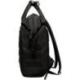 SAC A DOS CABAIA NOIR - BERLIN SMALL - 1 petit sac + 2 poches