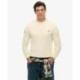 Pull Maille Torsadée – Coton Bio – Superdry  Pull Col Rond Original & Vintage