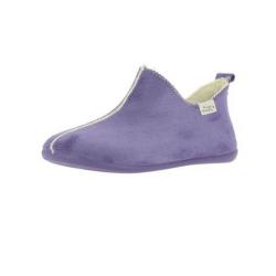 Pantoufle la Maison de l’Espadrille 6030 VIOLET chausson fourré pure laine vierge