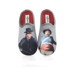 Mule Homme Collection ZORRO semelle amovible Maison de l’Espadrille Z100 - gris