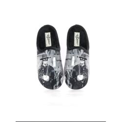 Mule Homme Collection ZORRO semelle amovible Maison de l’Espadrille Z105 - NOIR