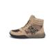 Mi montant Bottines MONZA cachemire crême Leopard ARA SHOES lacet + zip 12-50804-05