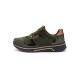 Baskets ARA SHOES Cuir Bronze vert foncè 27540-96 zip + lacet semelle amovible SAPPORO