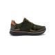 Baskets ARA SHOES Cuir Bronze vert foncè 27540-96 zip + lacet semelle amovible SAPPORO