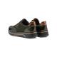 Baskets ARA SHOES Cuir Bronze vert foncè 27540-96 zip + lacet semelle amovible SAPPORO