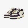 Baskets femme design bicolore Blanc/Violet ICON LOW Sneakers women Purple SJ_LIFESTYLE - 589326