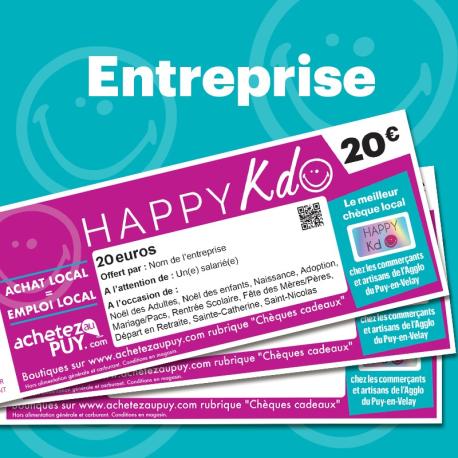 Chèque Cadeau Entreprise