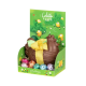 Poule au chocolat au lait et ses oeufs de Pâques 222g - Jeff de Bruges