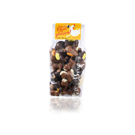 Ballotin de 20 chocolats assortis de Pâques 250g