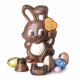 Lapin Lola en chocolat au lait garni 160g